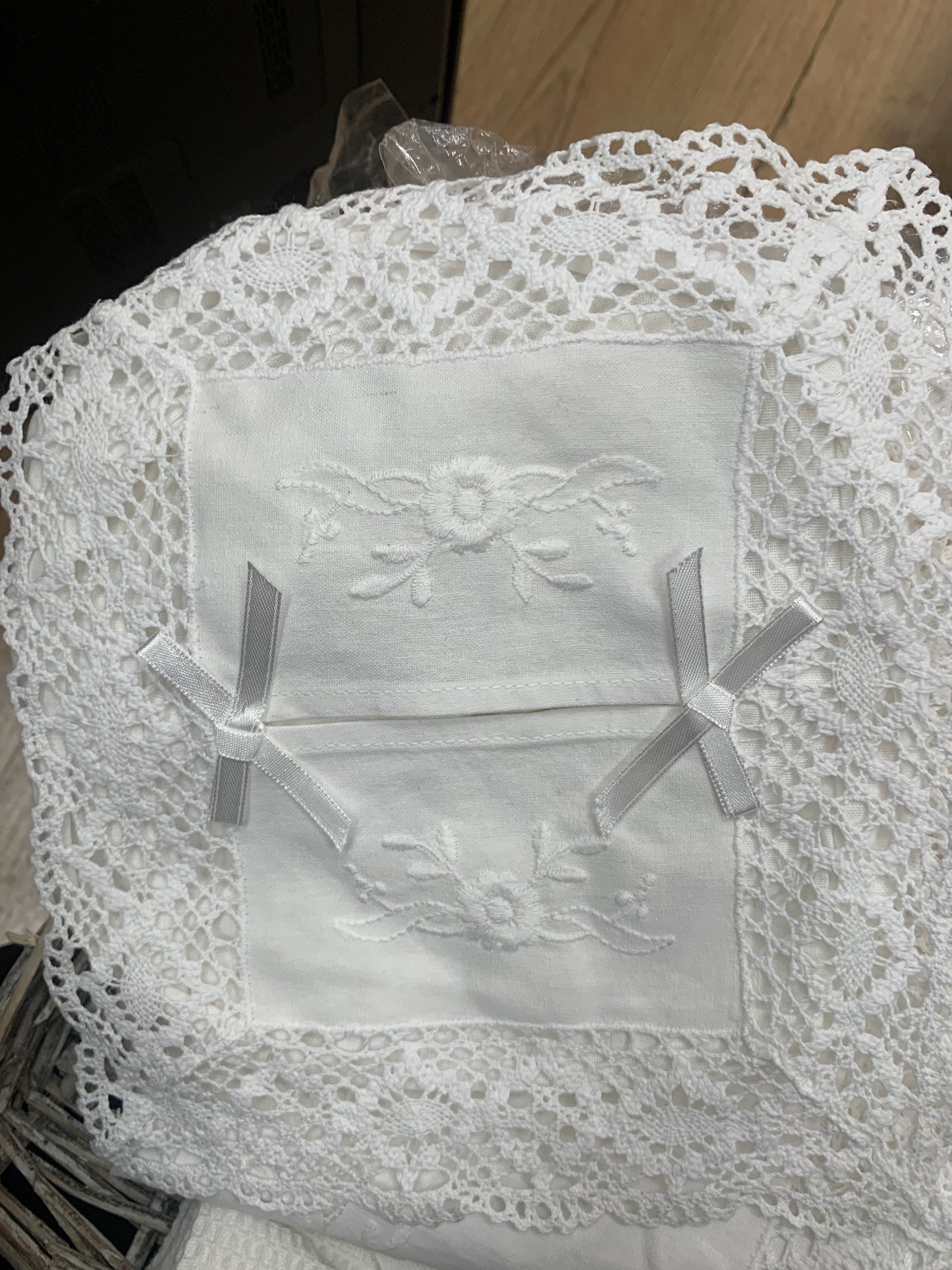 Paper Tissue Box Cover Lace