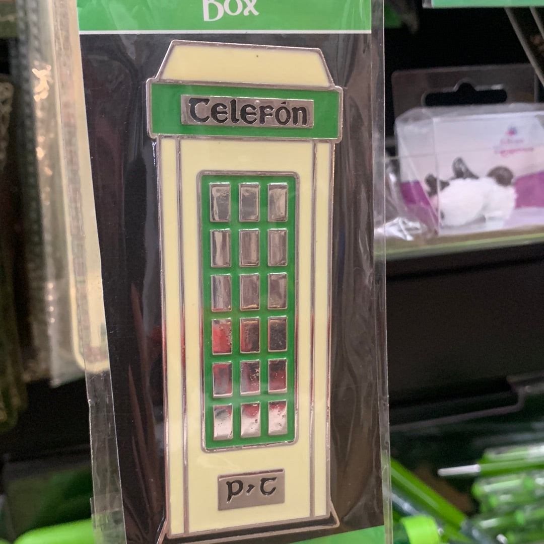 Metal Telephone box magnet