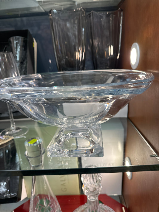 Galway Crystal Footed Masterpiece Bowl