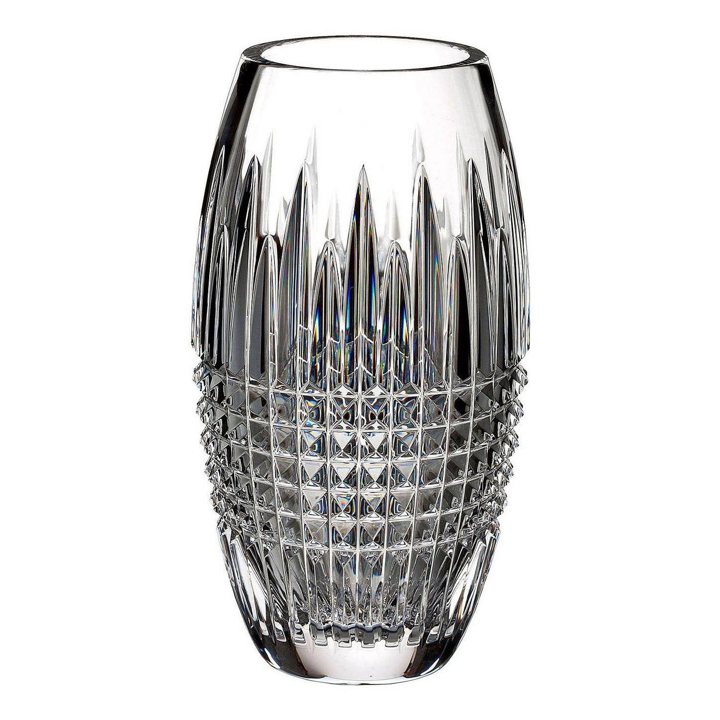 Lismore Diamond Vase 8 inch