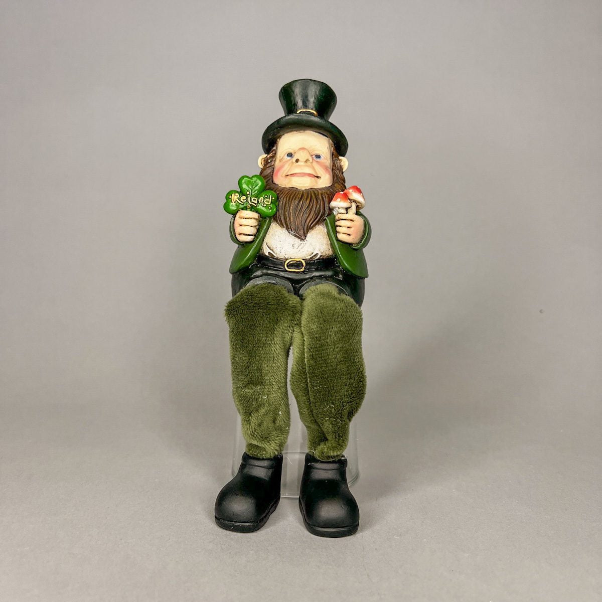 Traditional Leprechaun Sitter 5.5x5.5x20cm
