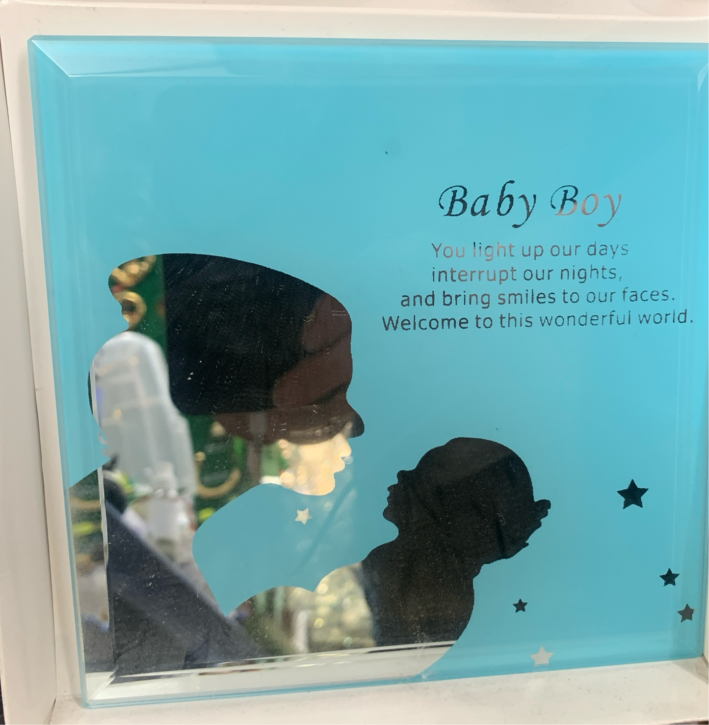 Baby Boy Plaque
