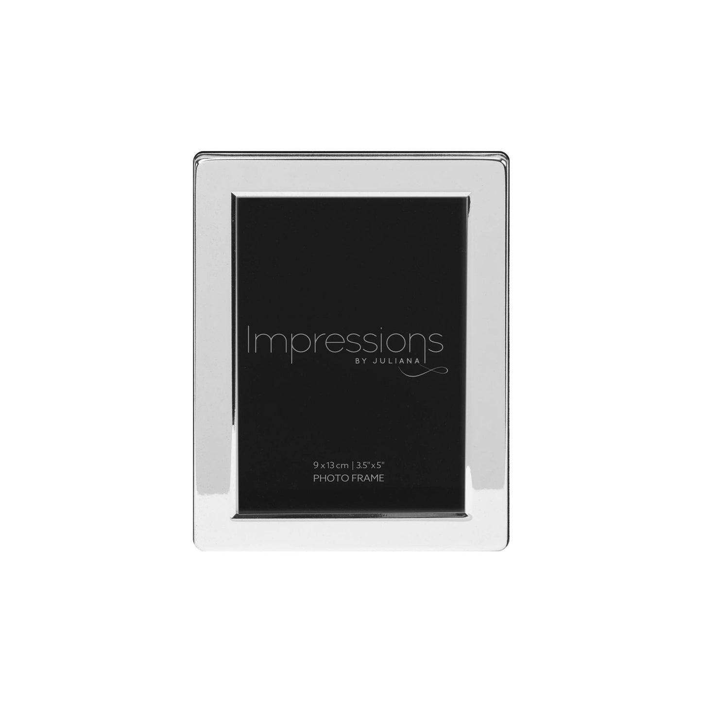 Impressions Silverplated Photo Frame Flat Edge 3.5" x 5"