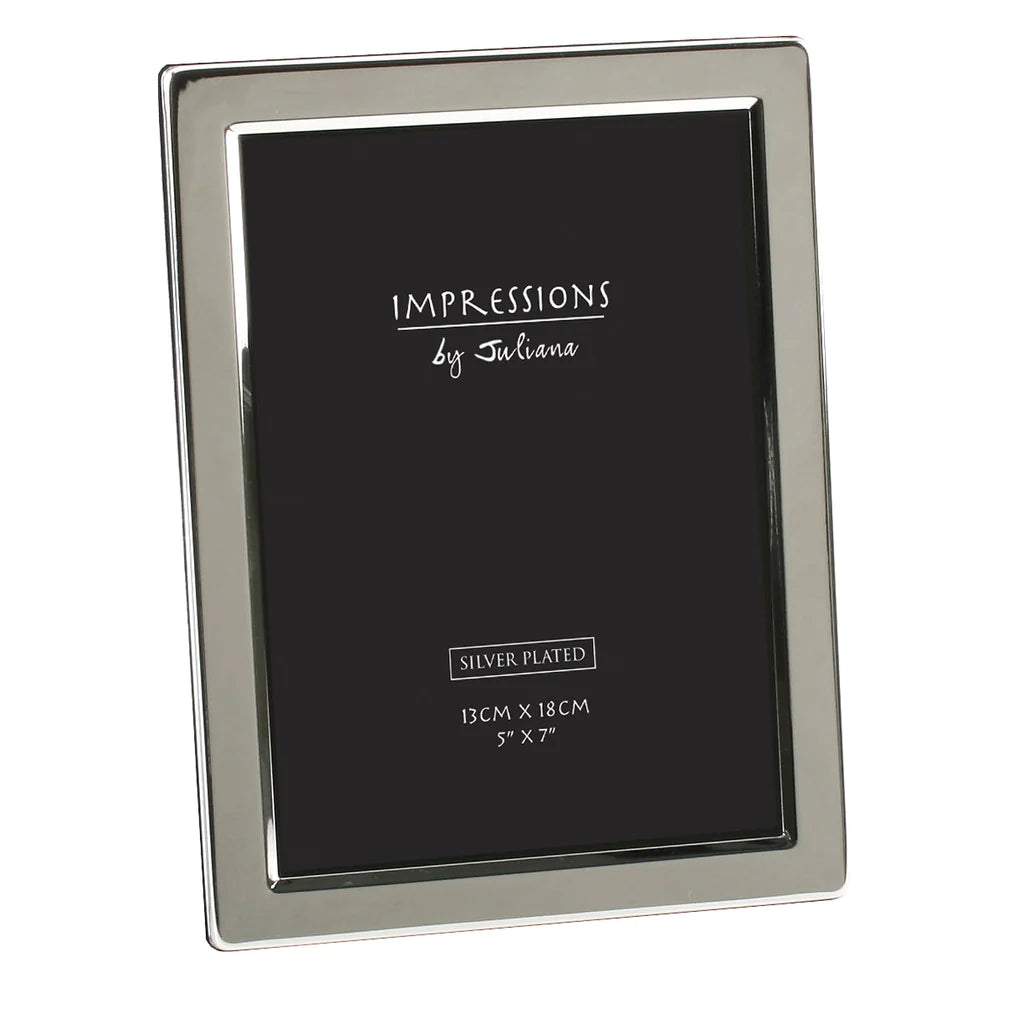 Impressions Silverplated Photo Frame Flat Edge-8x10