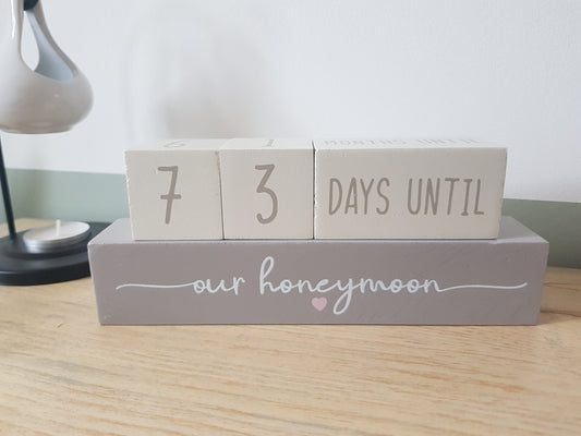 HONEYMOON COUNTDOWN
