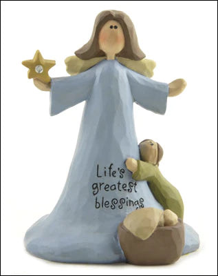 Angel greatest blessing 4 inch