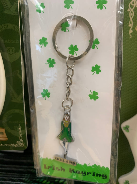Irish dancer keyring