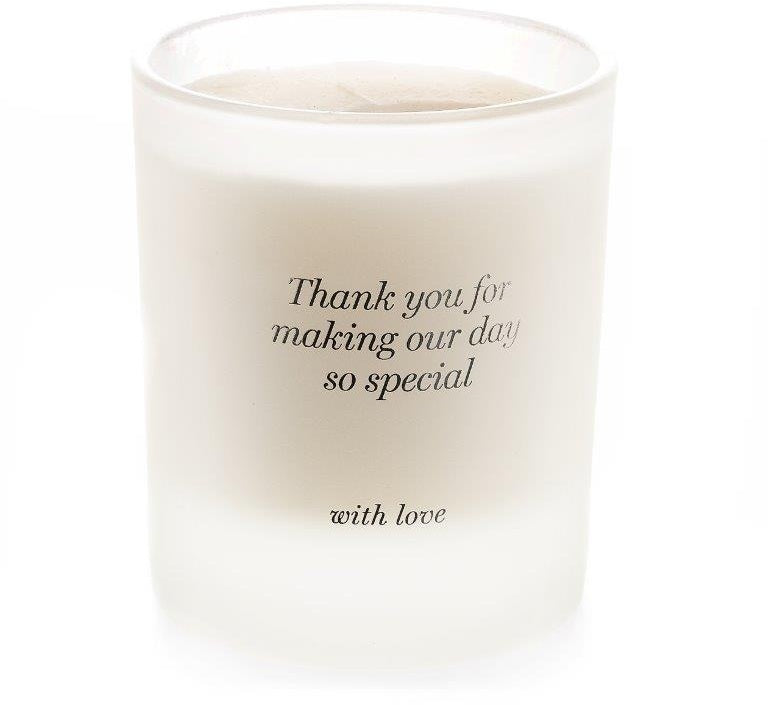 200g Candle "Thank you"