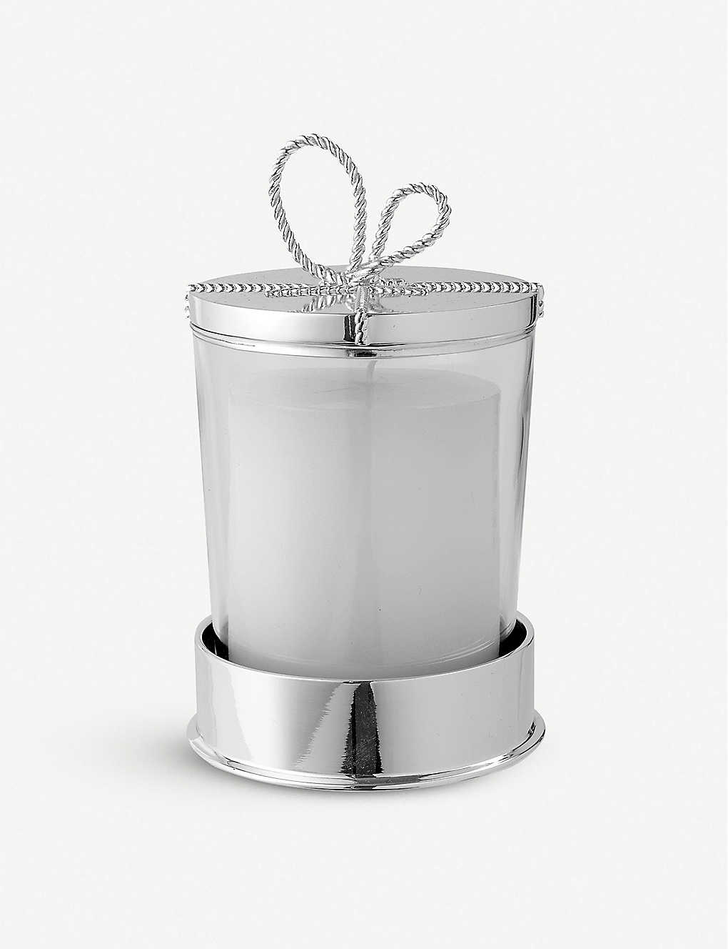 Love Knots Covered Candleholder on Base