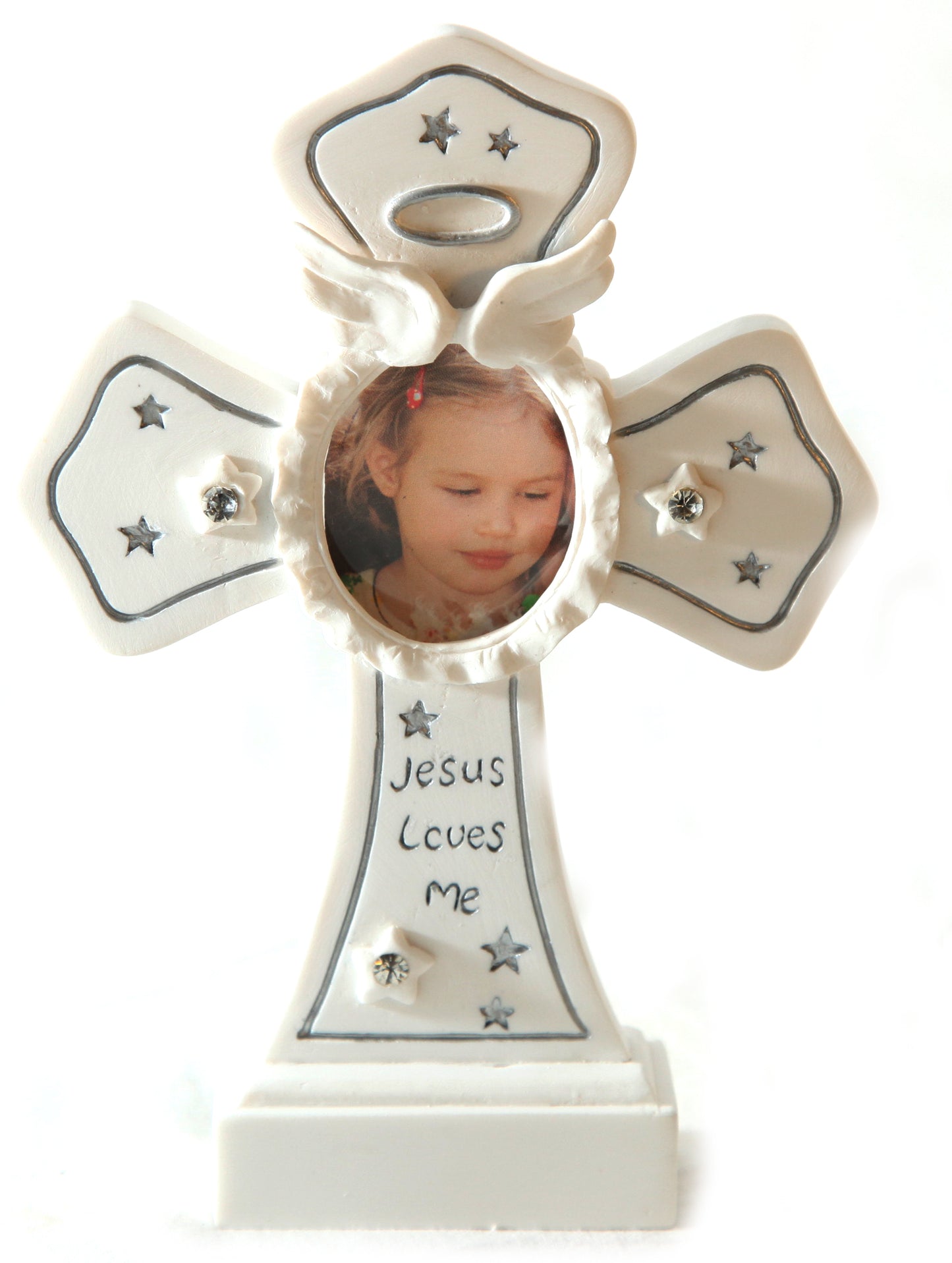 Cross with photo frame LED