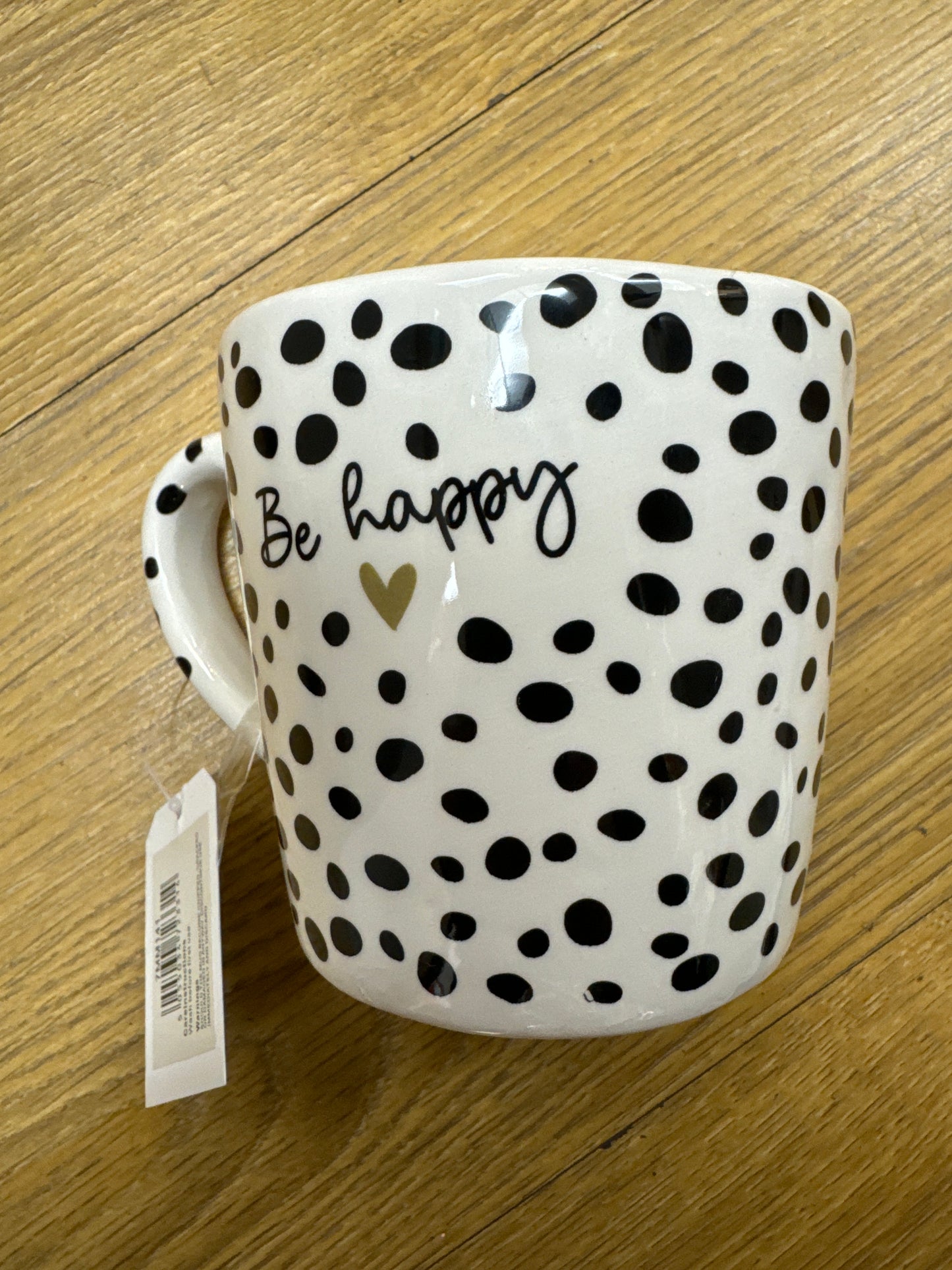 GOOD MORNING POLKA DOT MUG