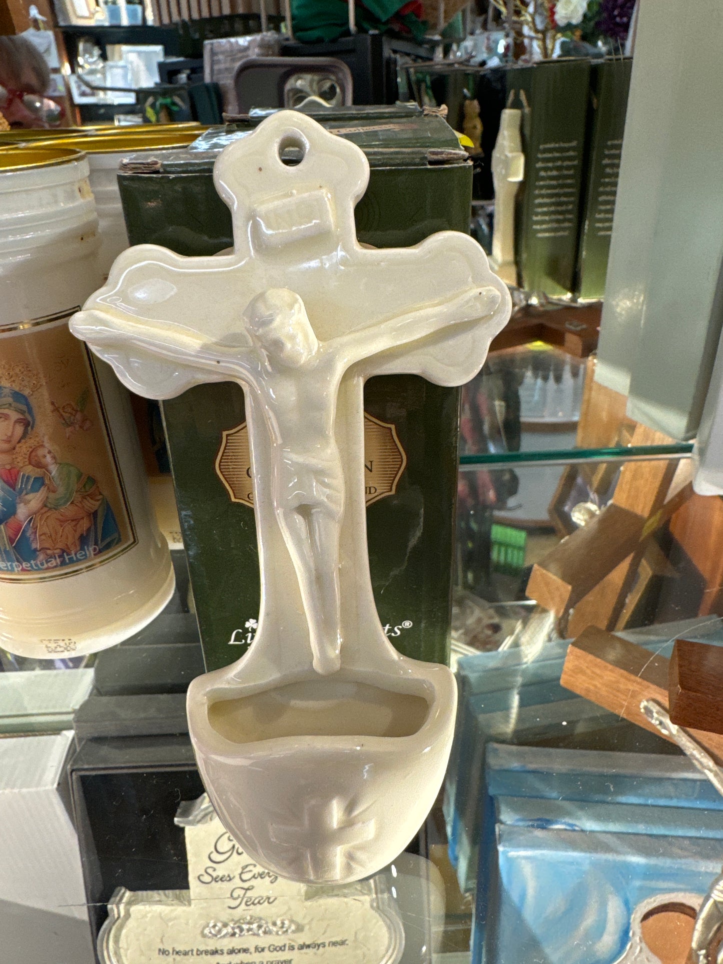 Porcelain Ceramic Cross Font