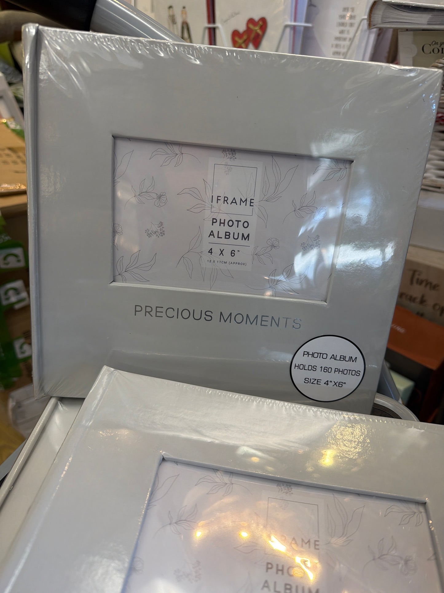 iFrame Album in Grey 'Precious Moments'
