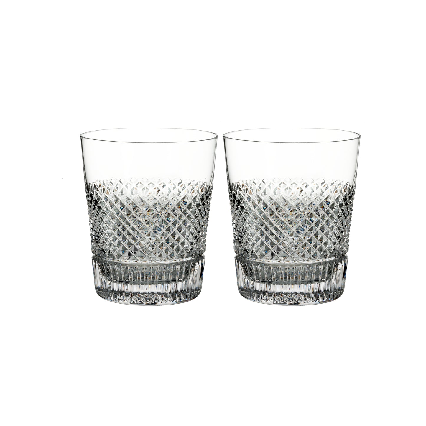 Diamond Line Tumblers Pair