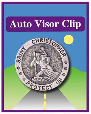 Car Visor/St.Christopher (7278)