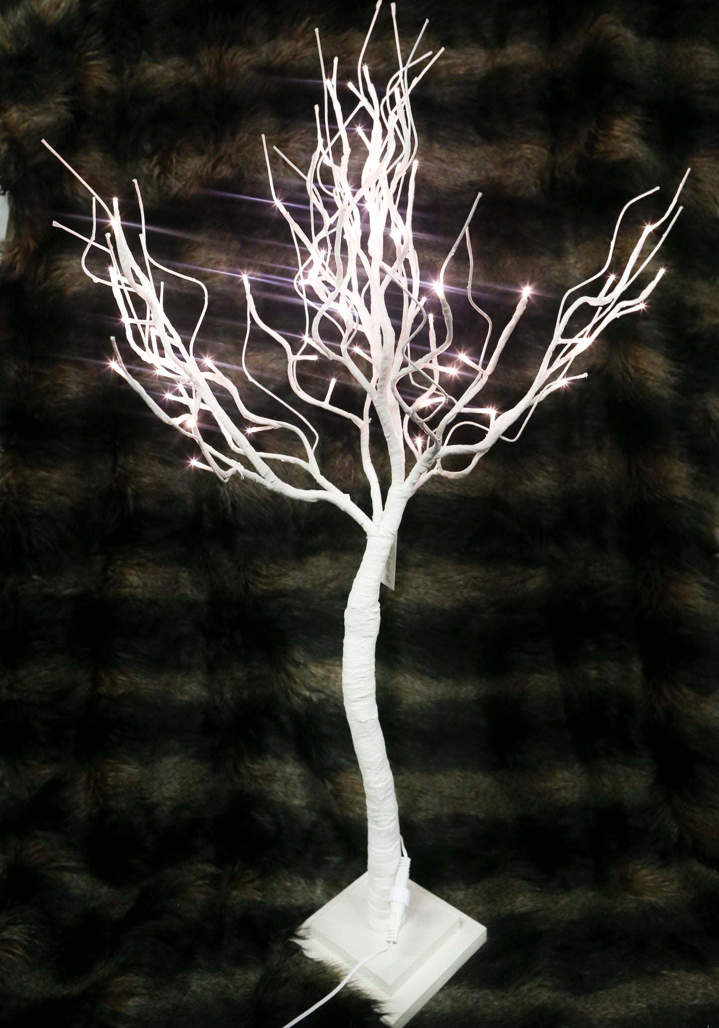 White tree 90cm w/cable 3m/72 led light ( Indoor Use )
