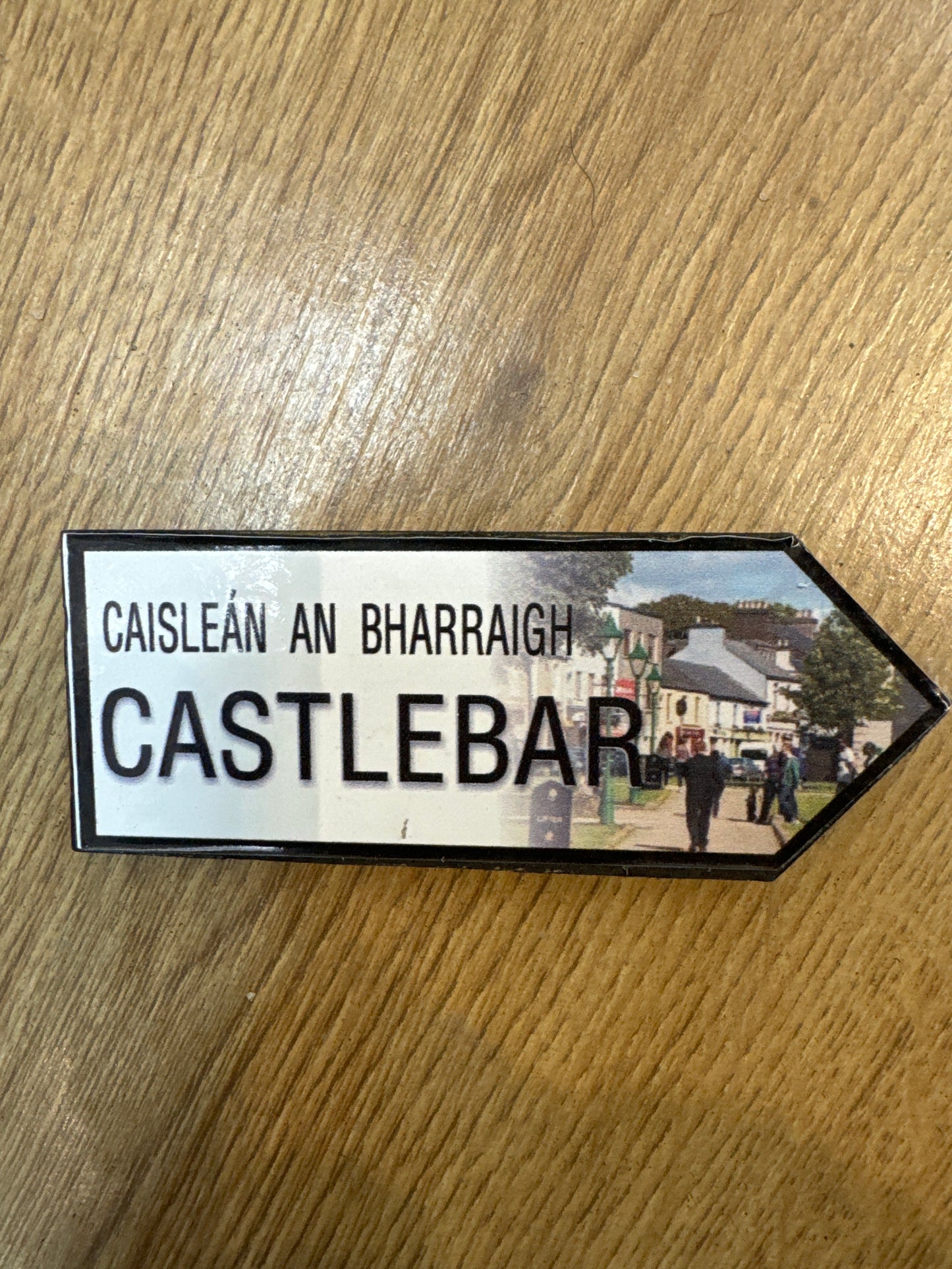 Road Sign Magnet Castlebar