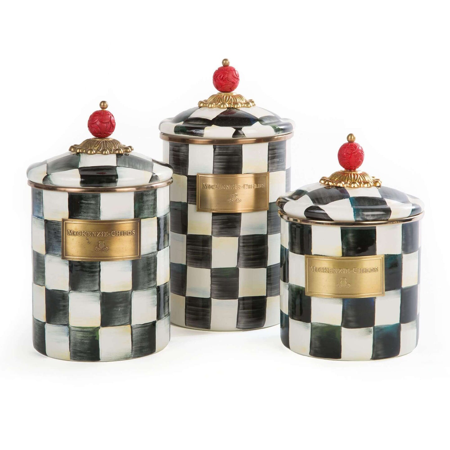 Courtly Check Canister - Large