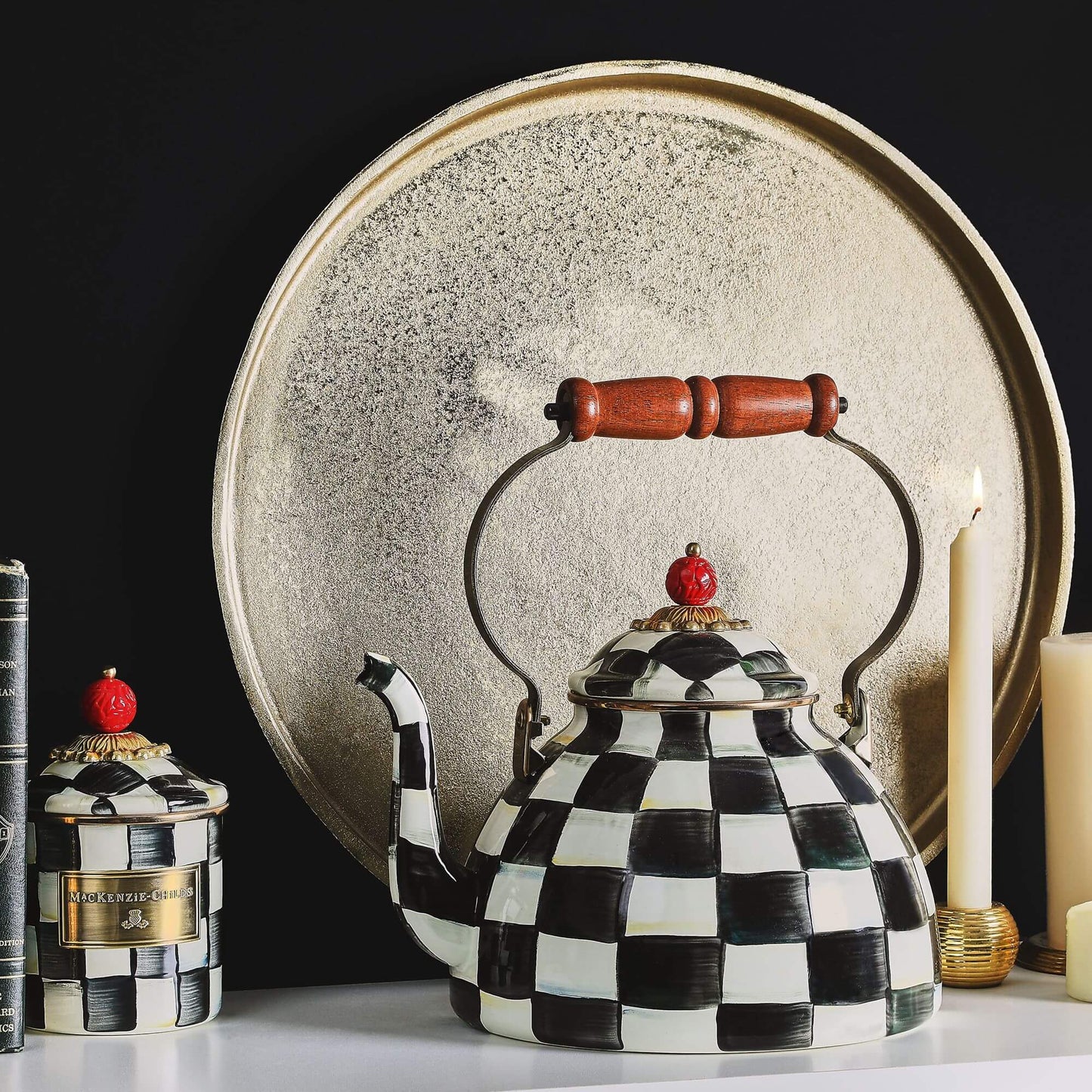 Courtly Check 3 Quart Tea Kettle