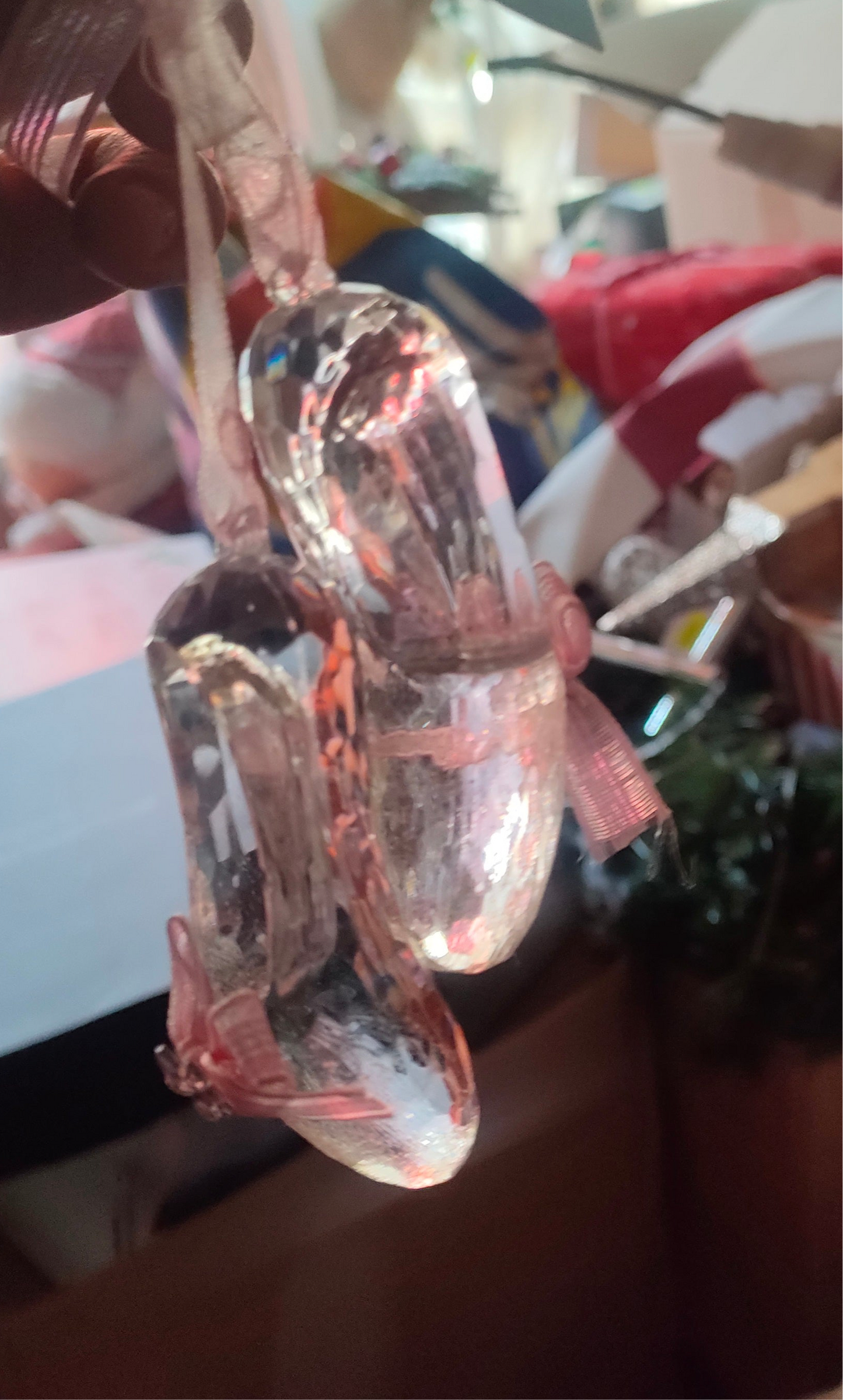 Gisela Graham Christmas Tree hanging Ballerina Shoes