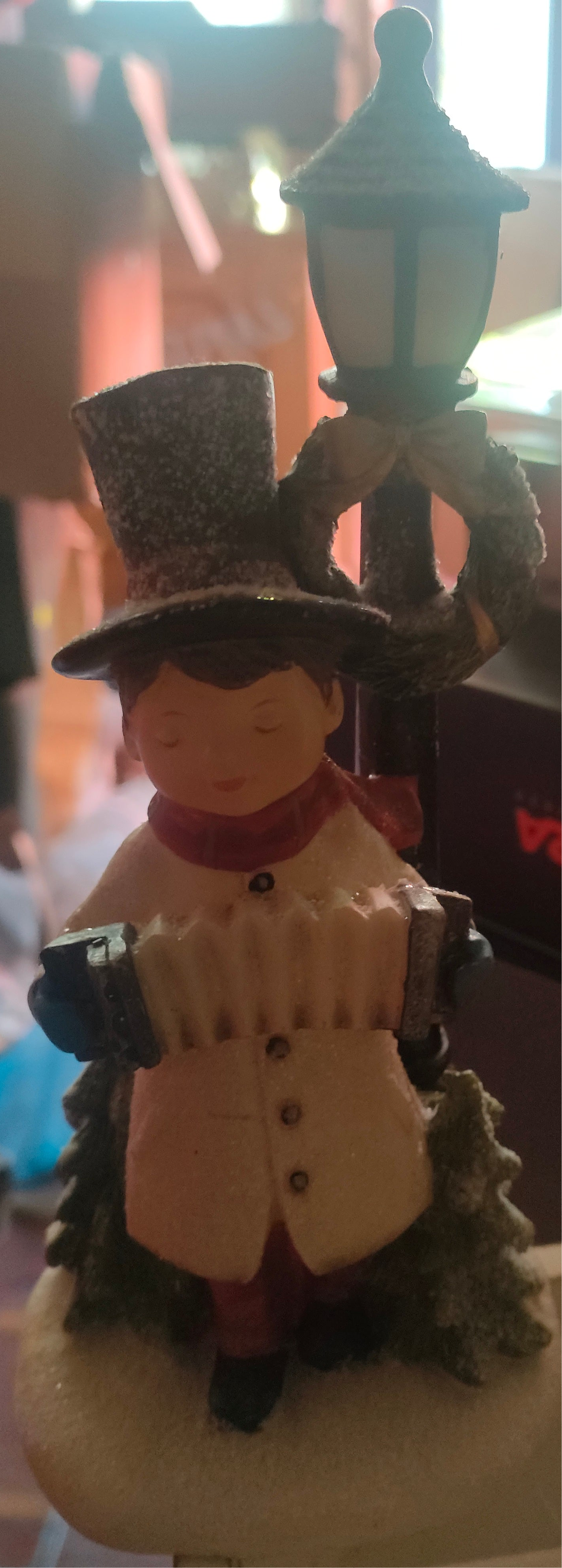 Christmas Ornament - Child Playing Accordion