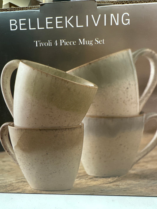 Belleek Living Tivoli Mug Set of 4