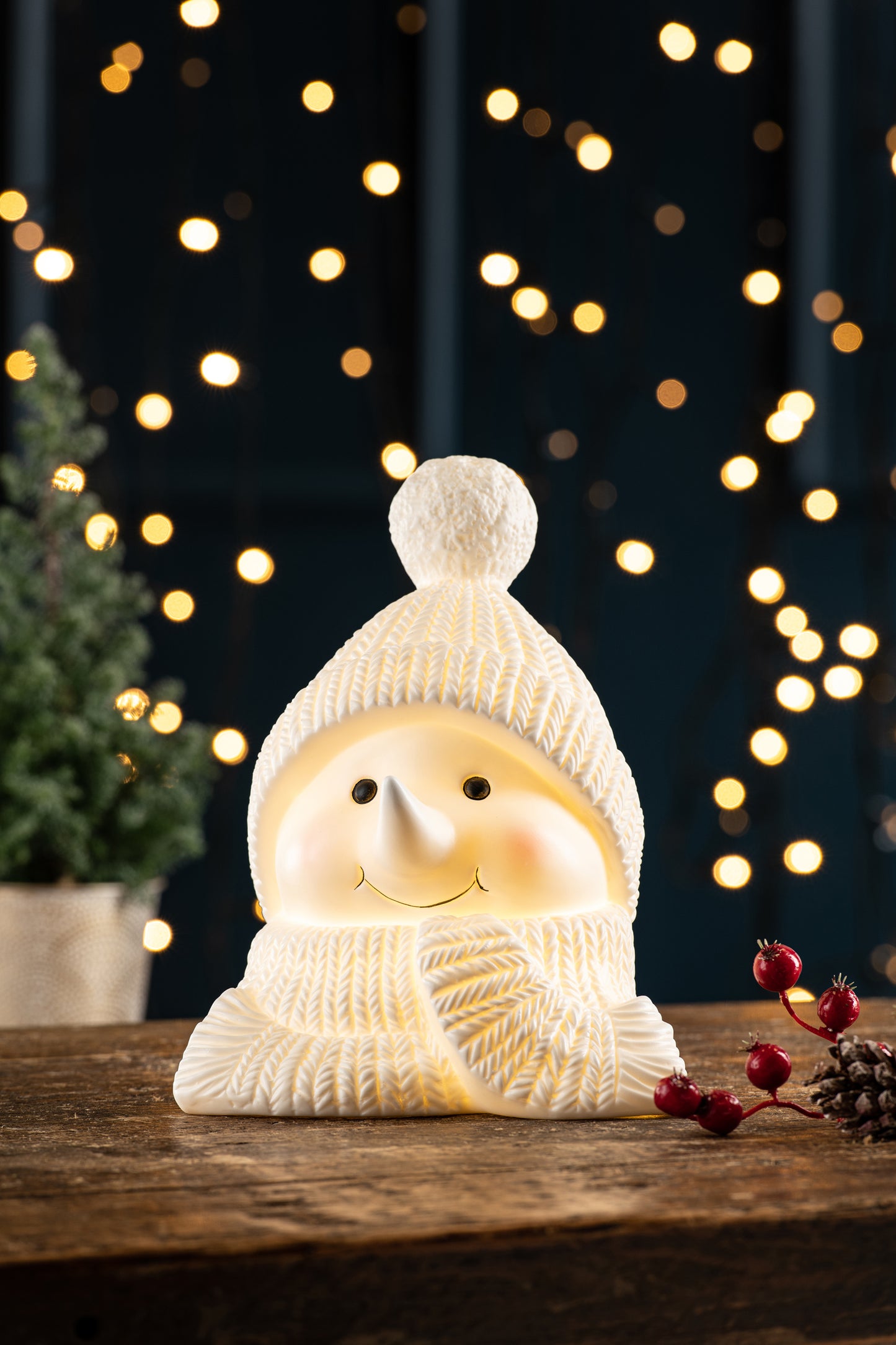 COSY SNOWMAN - LED