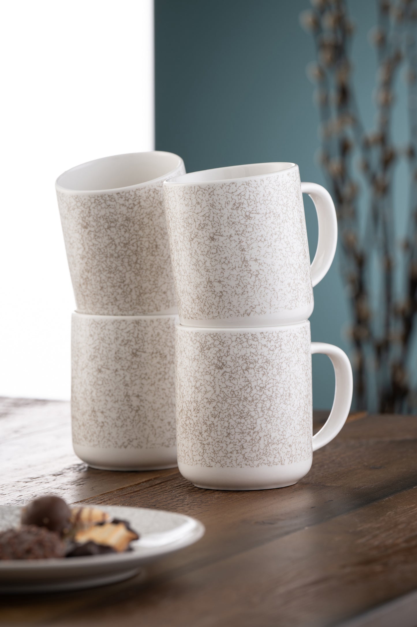 Belleek Living Terra Mugs Set 4