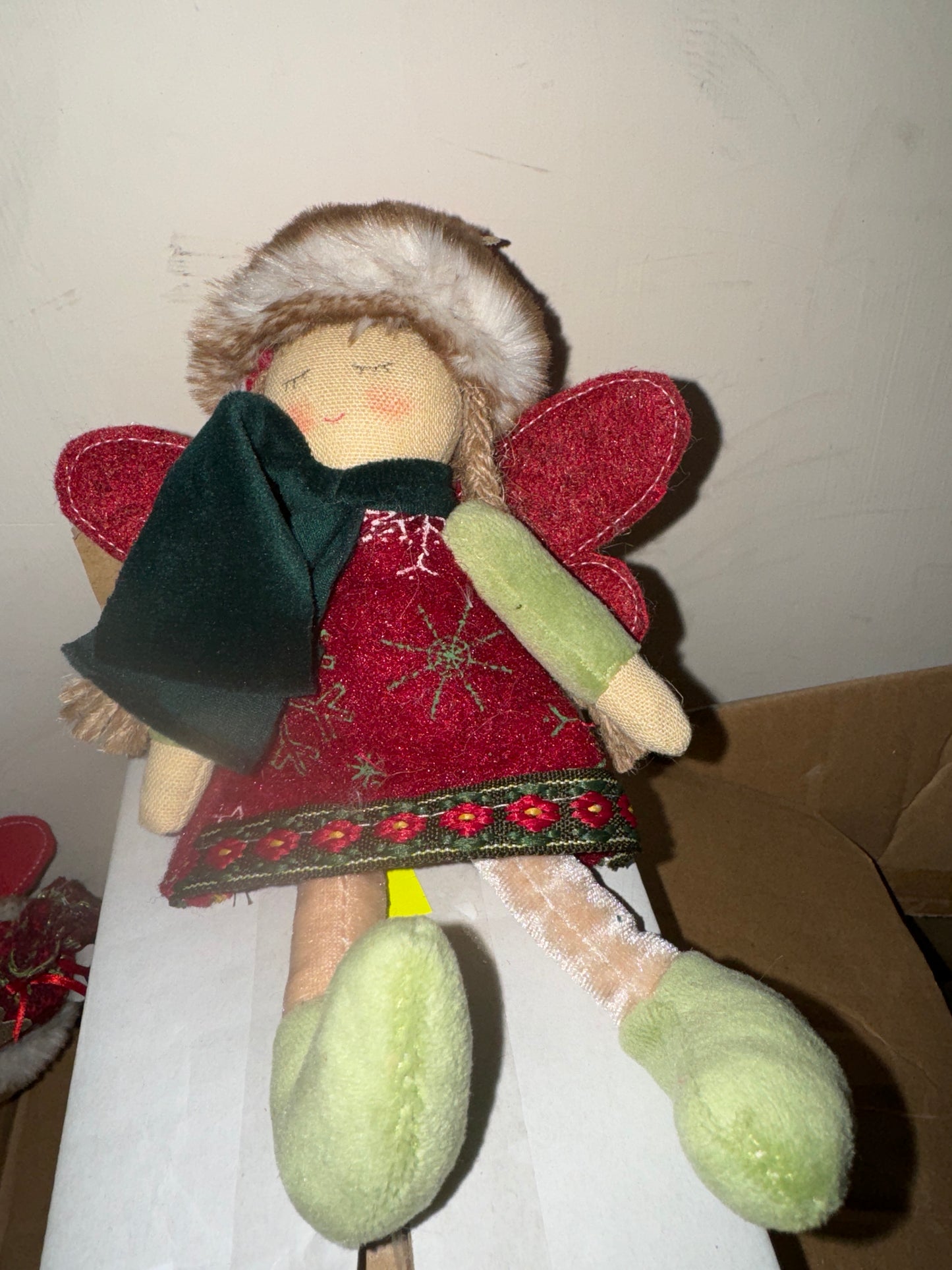 Angel Plush Tree Ornament