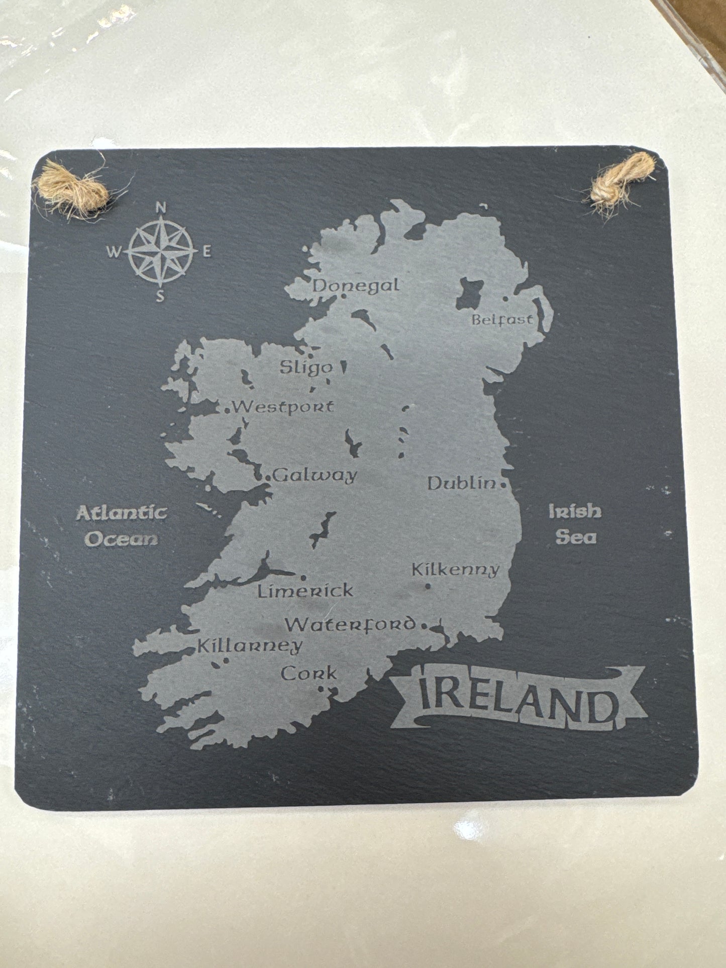 Natural Slate Map of Ireland