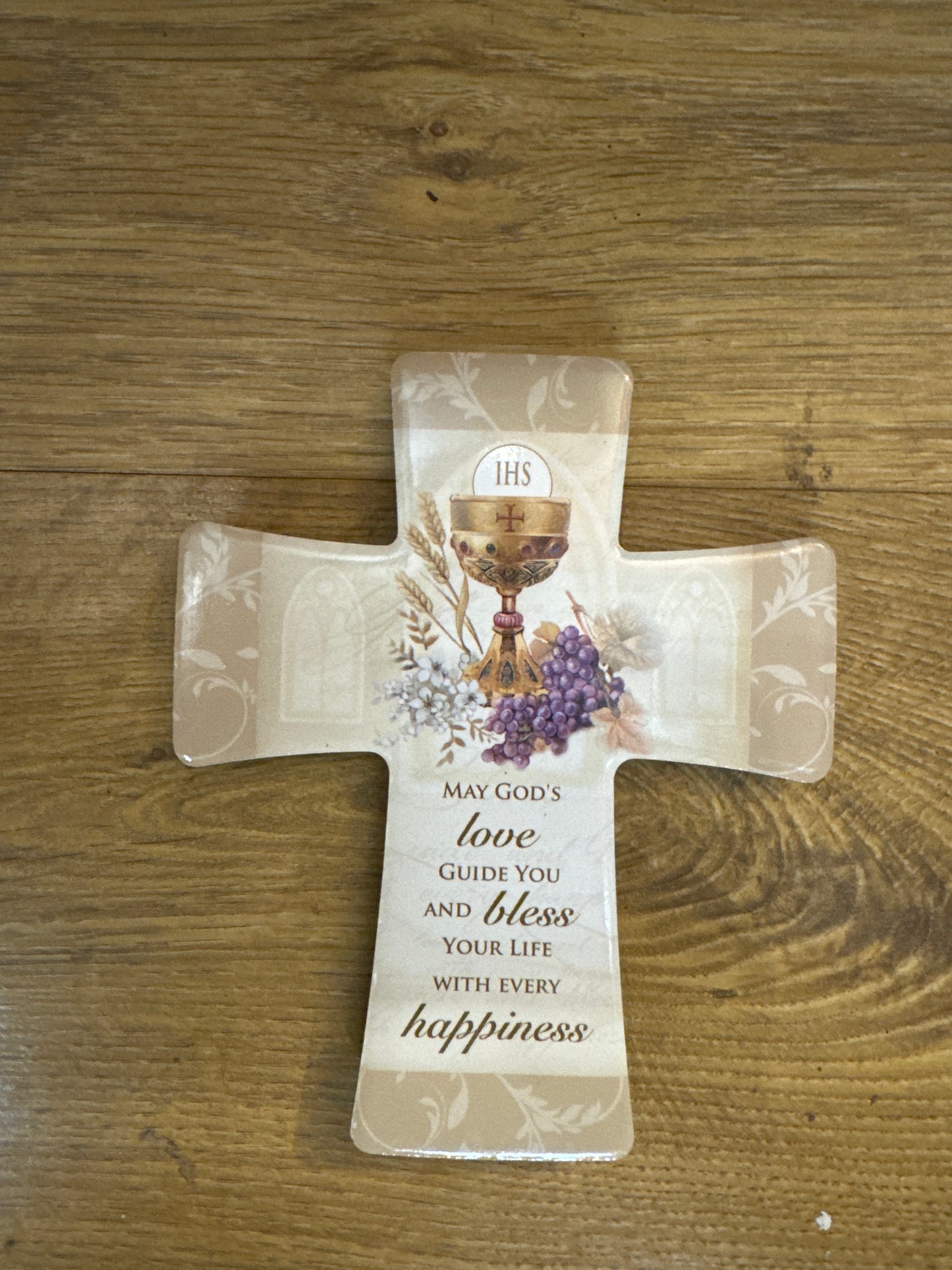 porcelain cross first Communion