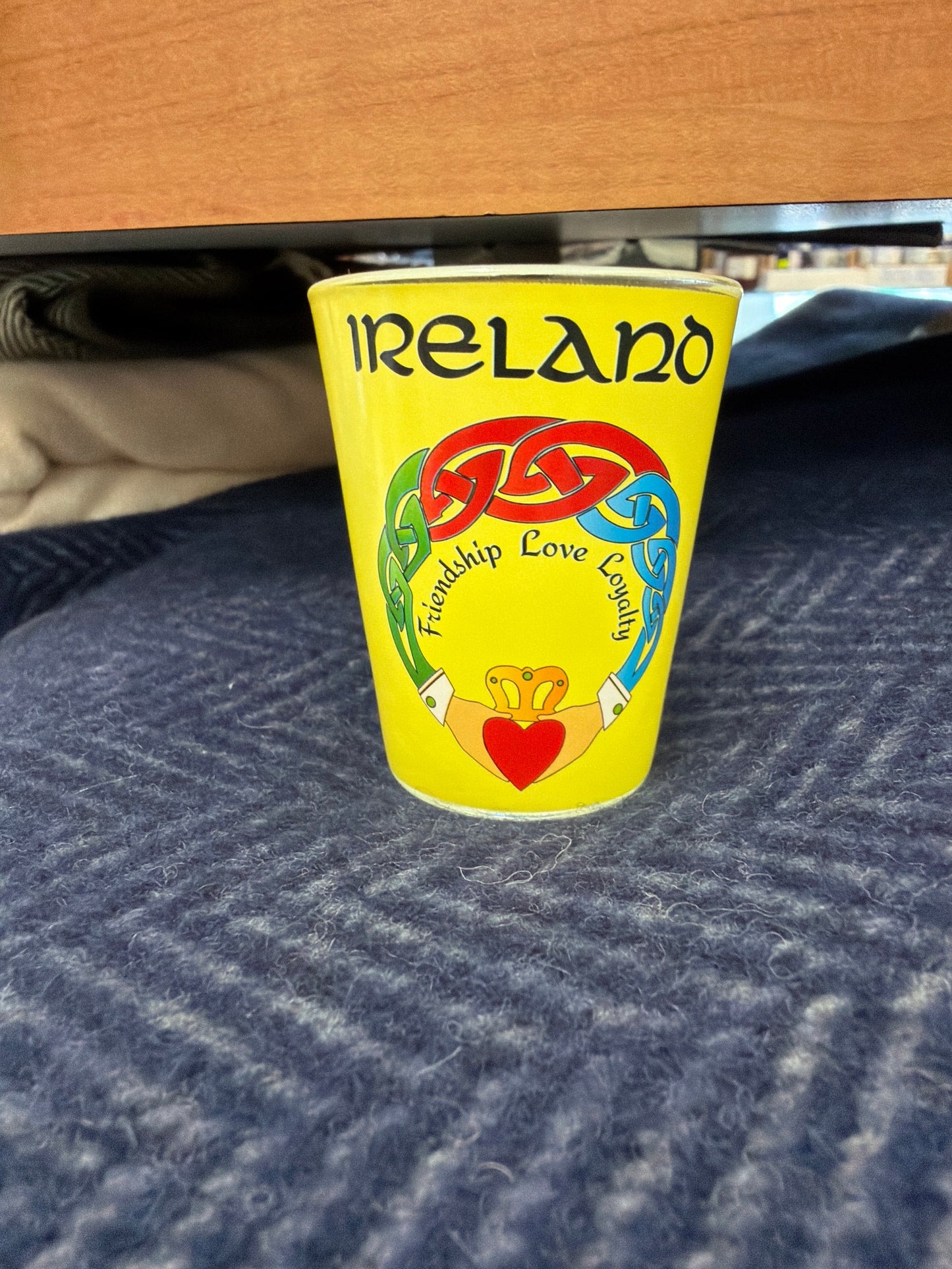 Shot Glass Claddagh