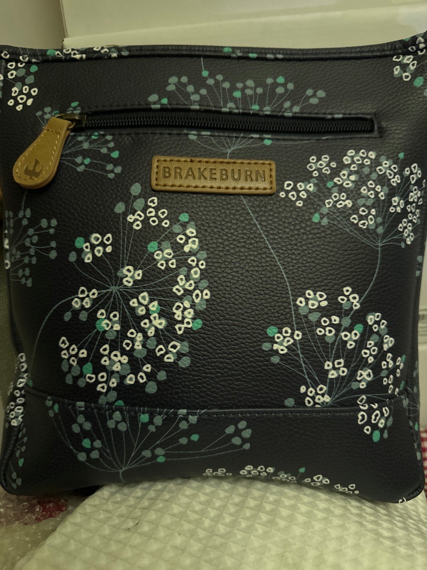 Brakeburn Cow Parsley Bag Navy