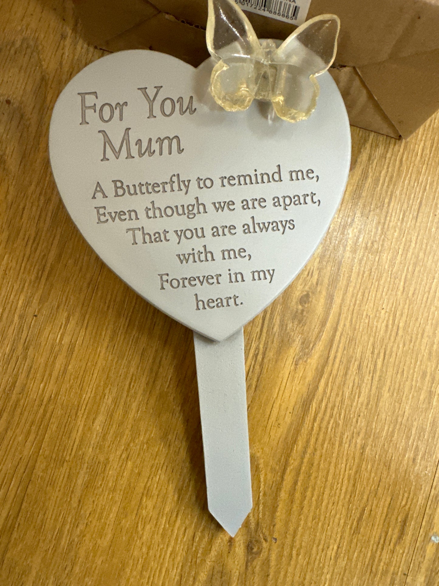 Thoughts of You Mum Solar Light up Plaque