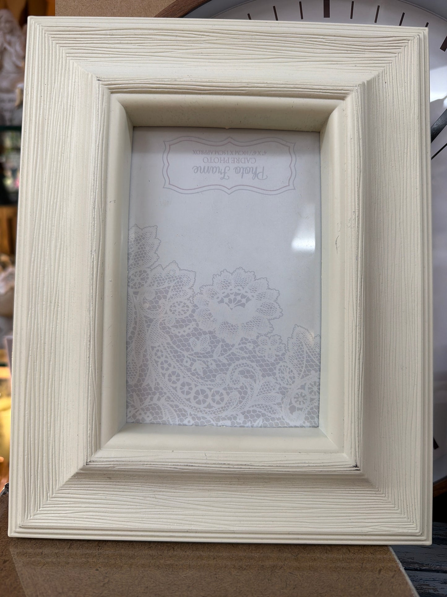 Cadre Cream Photo Frame 4x6"