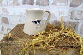 Cow Mini Embossed Jug