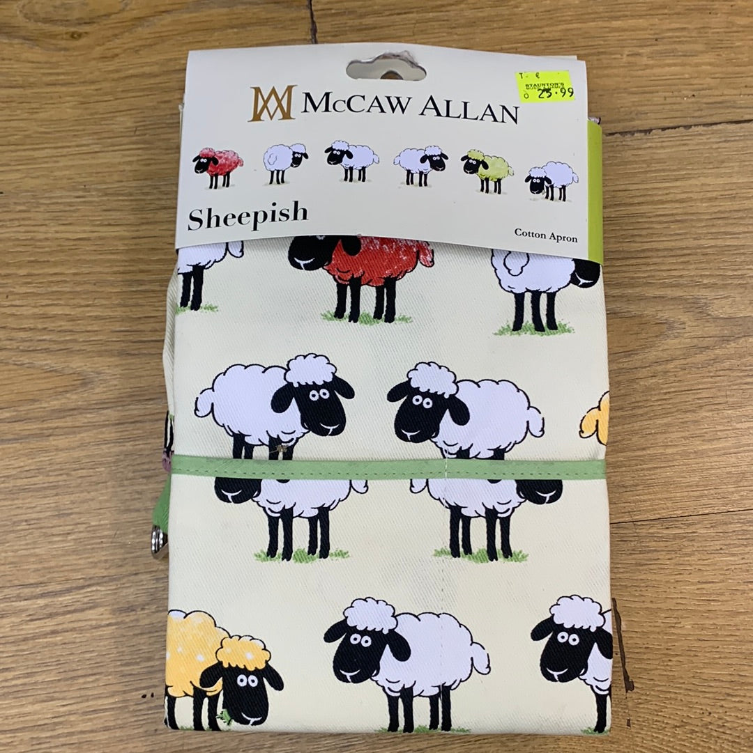 All over colourful Sheep Apron