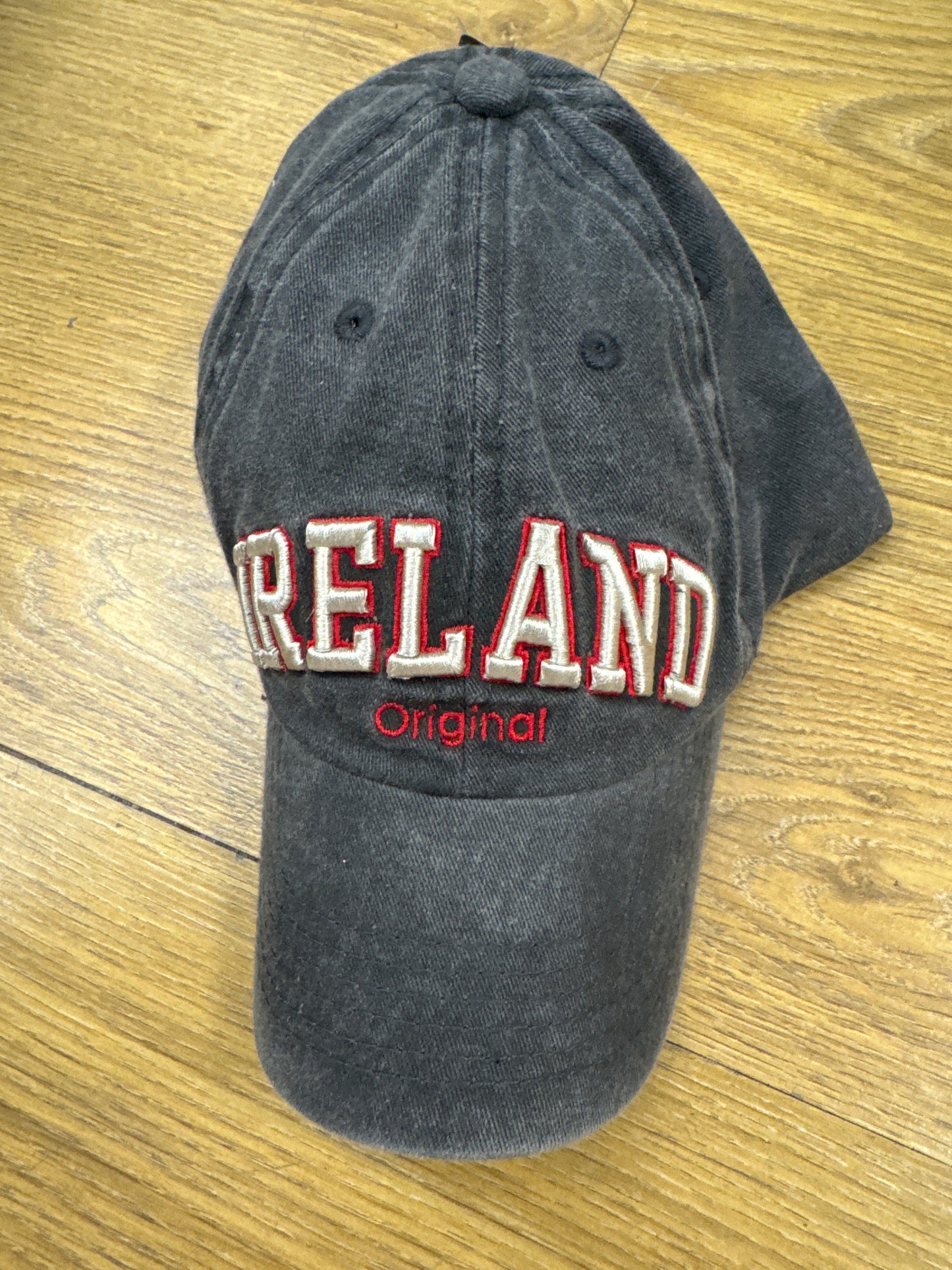 Ireland Sports Cap Grey Denim Robin Ruth
