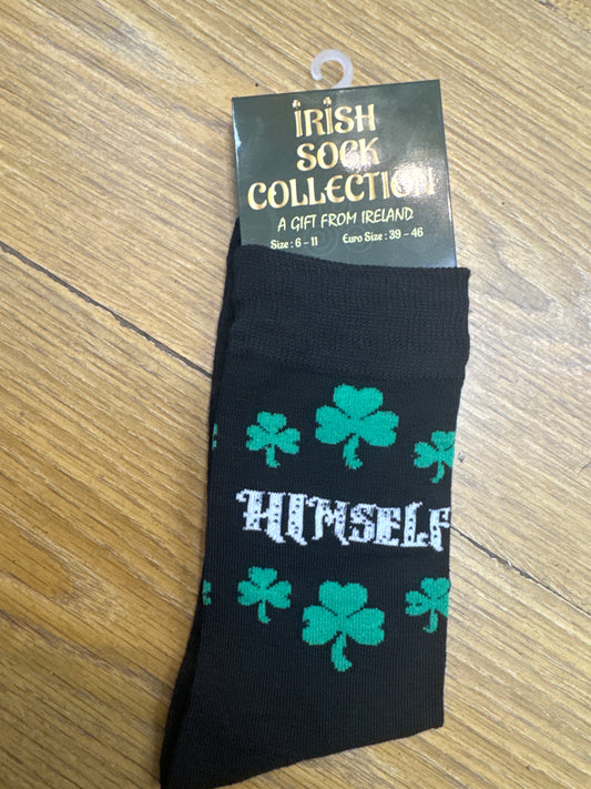 Green Lucky Irish socks