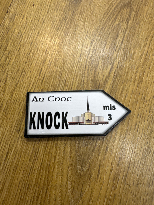 Knock Road Sign Magnet