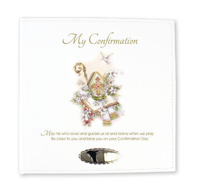 Confirmation Leatherette Photo Album/Symbolic (F46696)