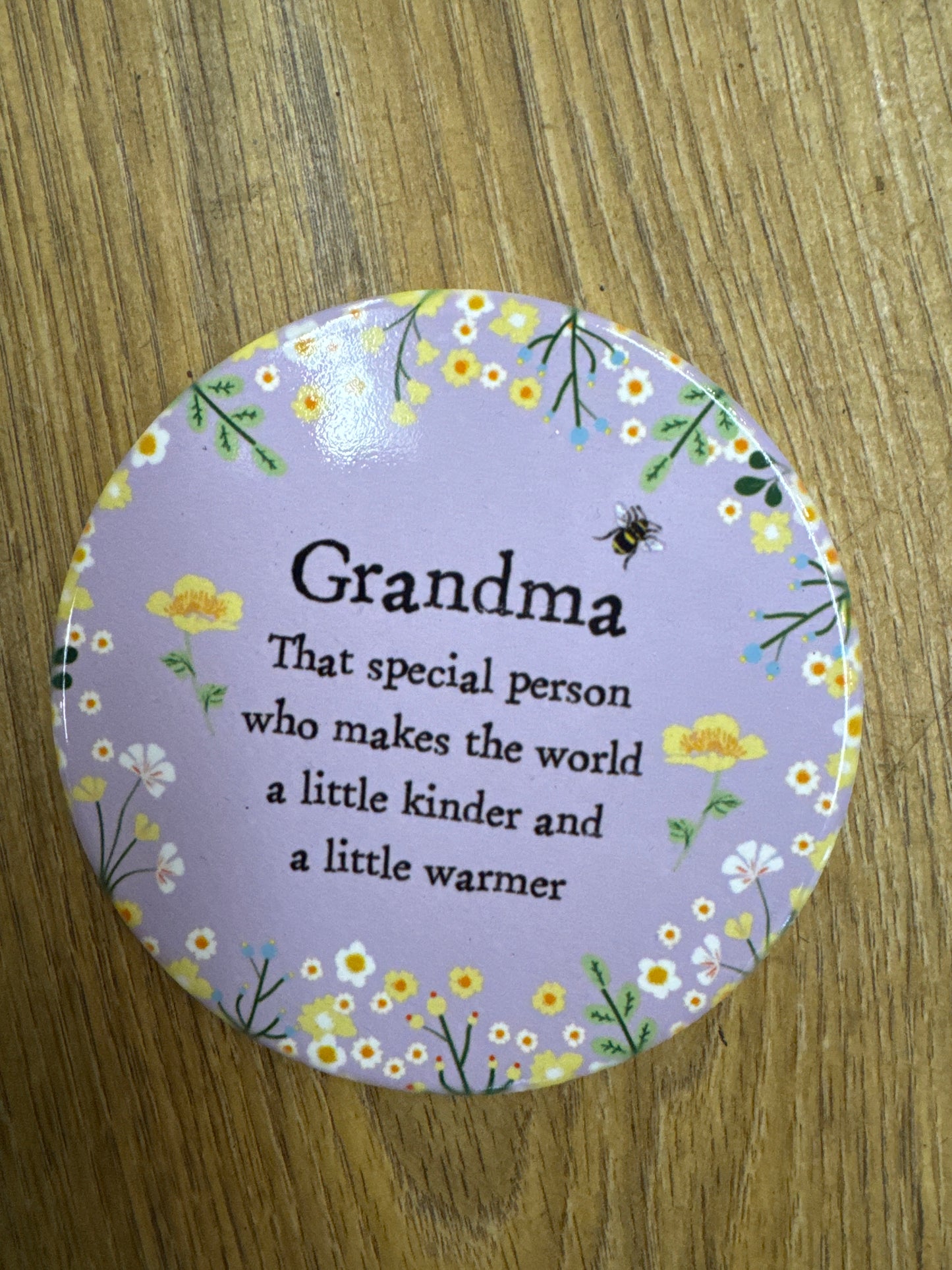 Spring Floral Grandma Coaster