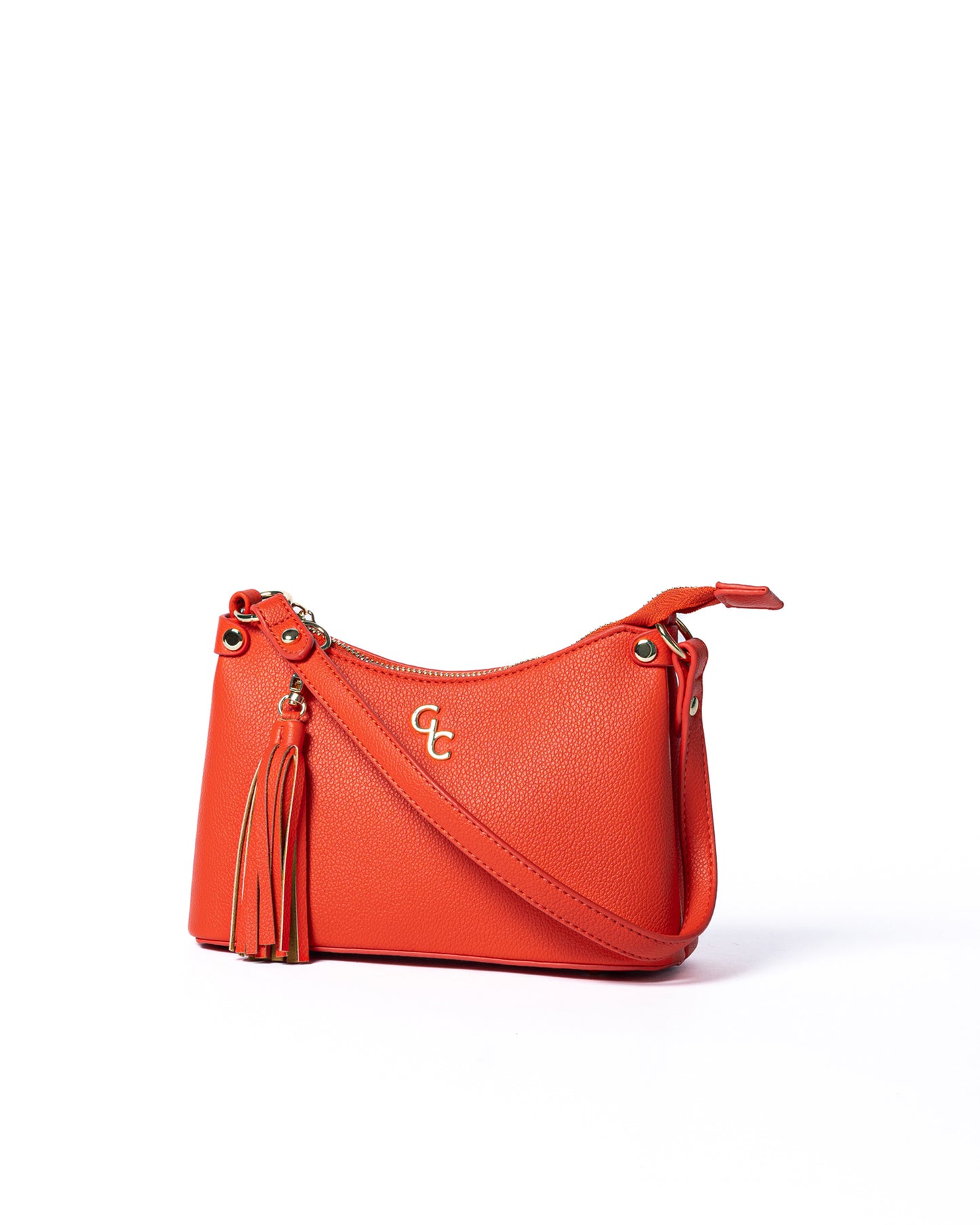 Mini Shoulder Bag Vermillion Red