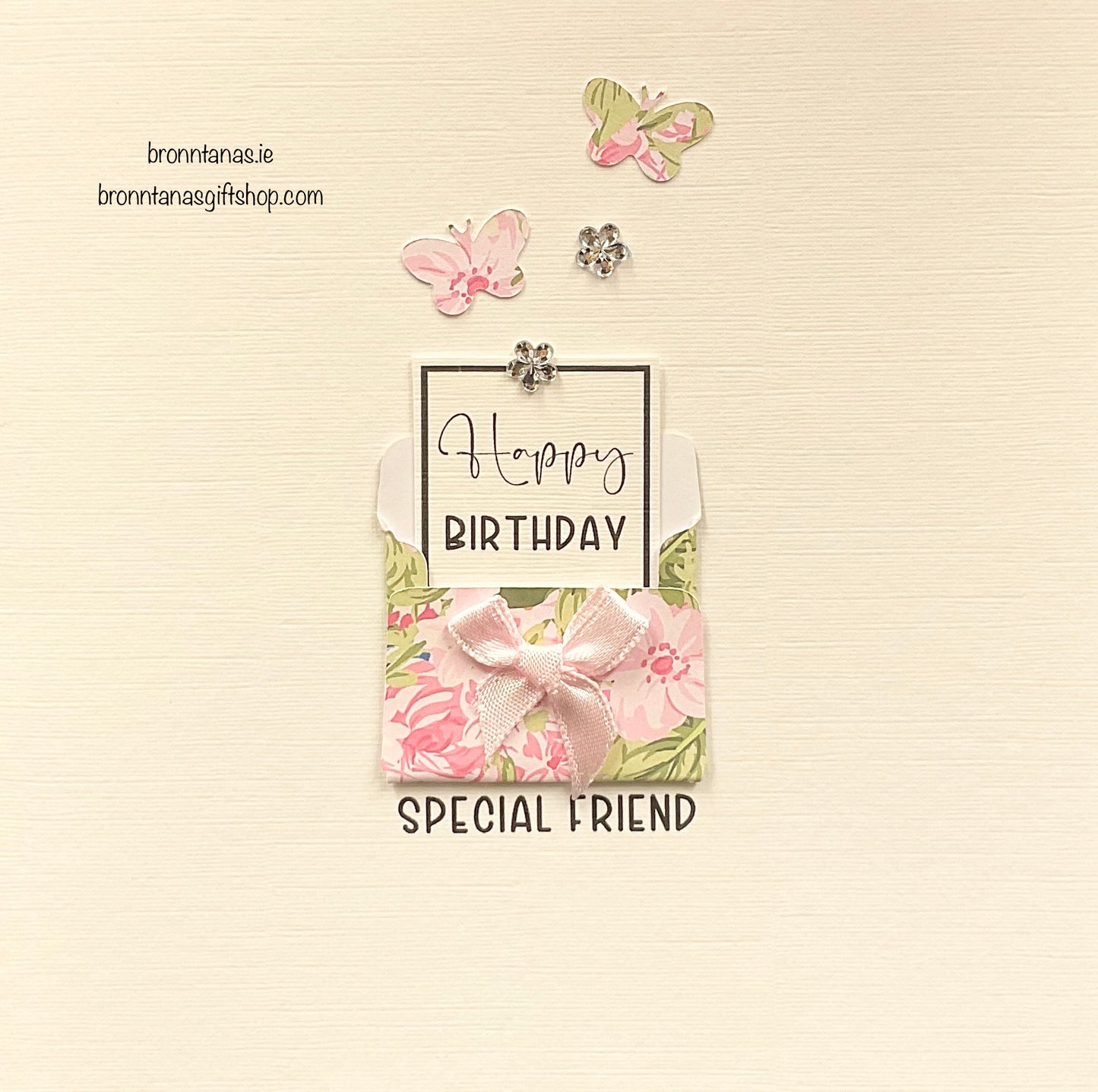 Handmade Happy Birthday Special Friend Card