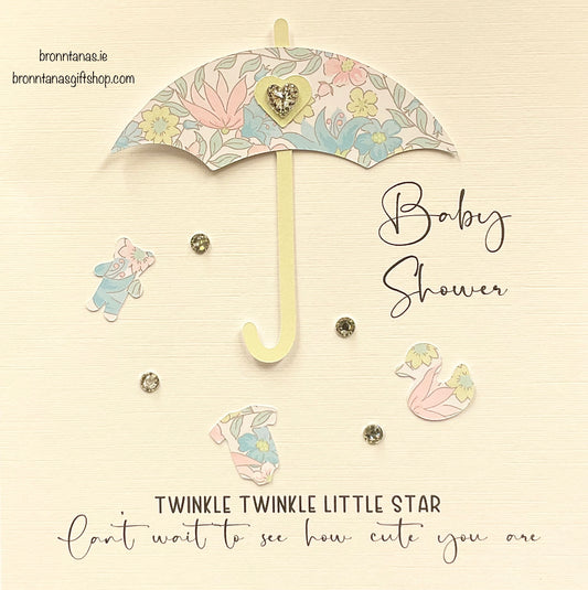 Handmade Baby Shower Card