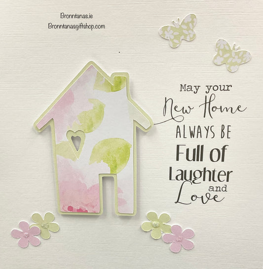Handmade New Home Card