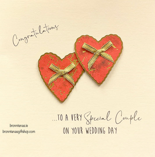 Handmade Engagement Card Perfect Couple