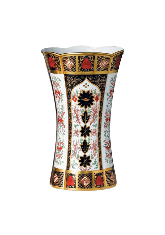 Royal Crown Derby Old Imari Column Vase