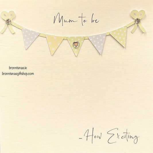 Handmade Mum to Be Card