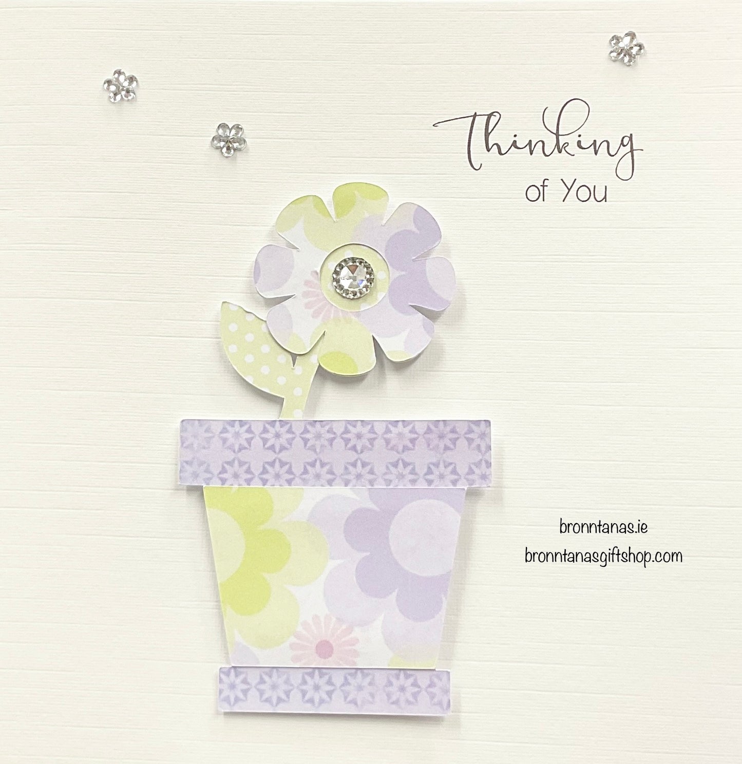 Handmade Thinking Of You Card